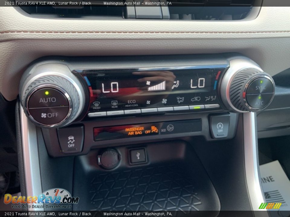 2021 Toyota RAV4 XLE AWD Lunar Rock / Black Photo #6