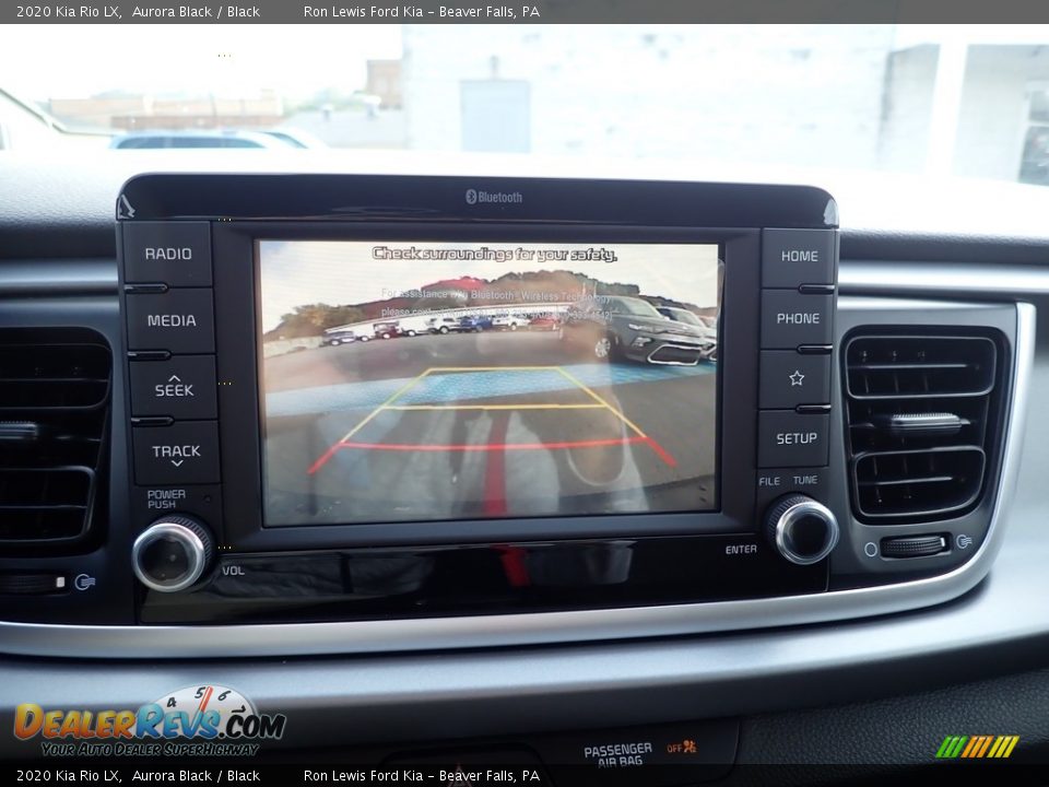 2020 Kia Rio LX Aurora Black / Black Photo #19