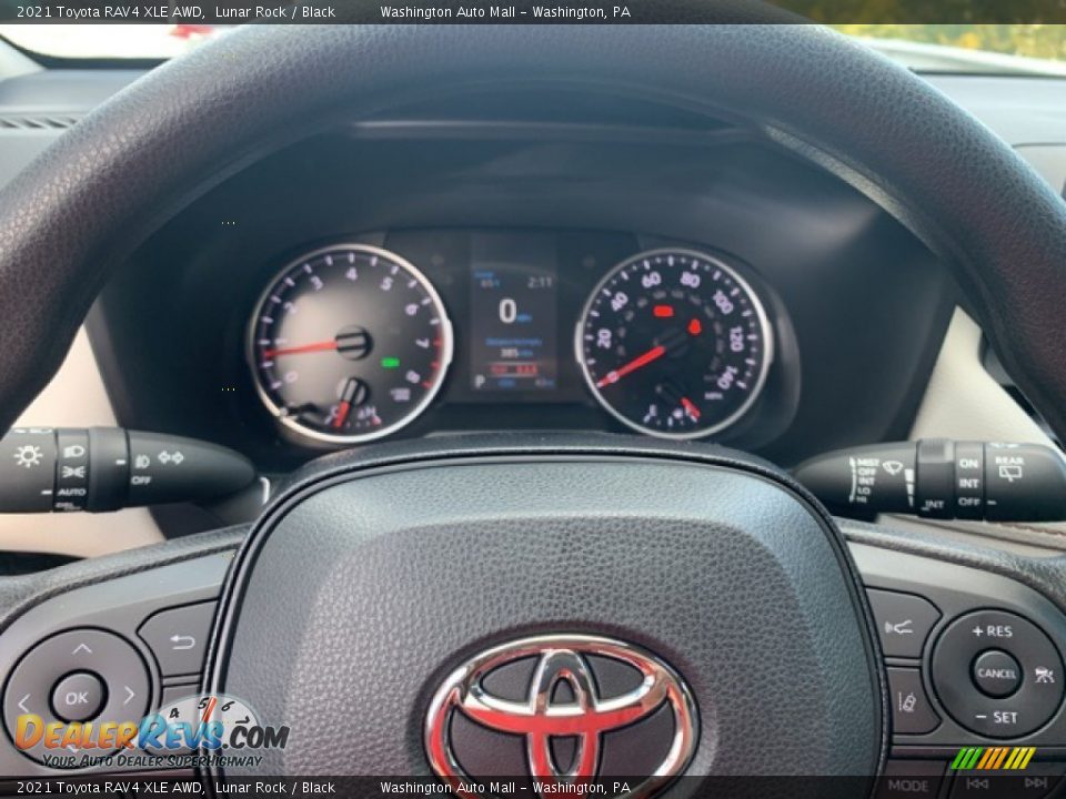 2021 Toyota RAV4 XLE AWD Steering Wheel Photo #8