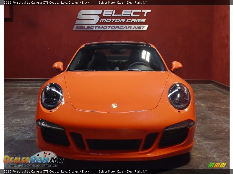 2016 Porsche 911 Carrera GTS Coupe Lava Orange / Black Photo #2