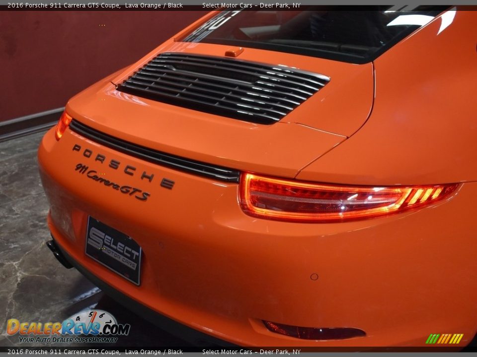 2016 Porsche 911 Carrera GTS Coupe Lava Orange / Black Photo #5