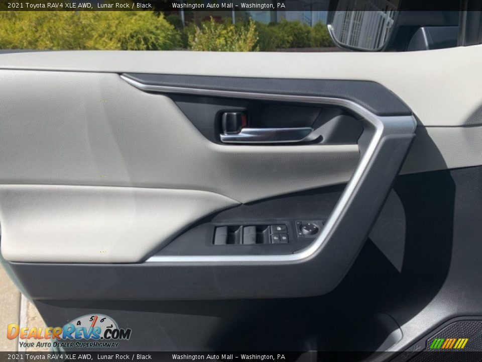 Door Panel of 2021 Toyota RAV4 XLE AWD Photo #13
