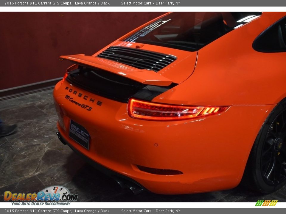 2016 Porsche 911 Carrera GTS Coupe Lava Orange / Black Photo #6