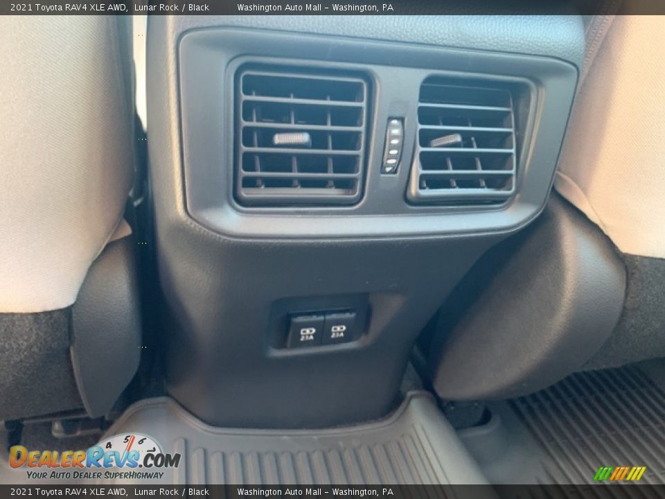 2021 Toyota RAV4 XLE AWD Lunar Rock / Black Photo #21