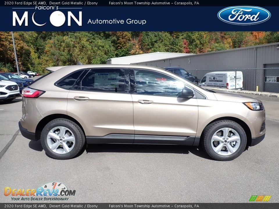 2020 Ford Edge SE AWD Desert Gold Metallic / Ebony Photo #1