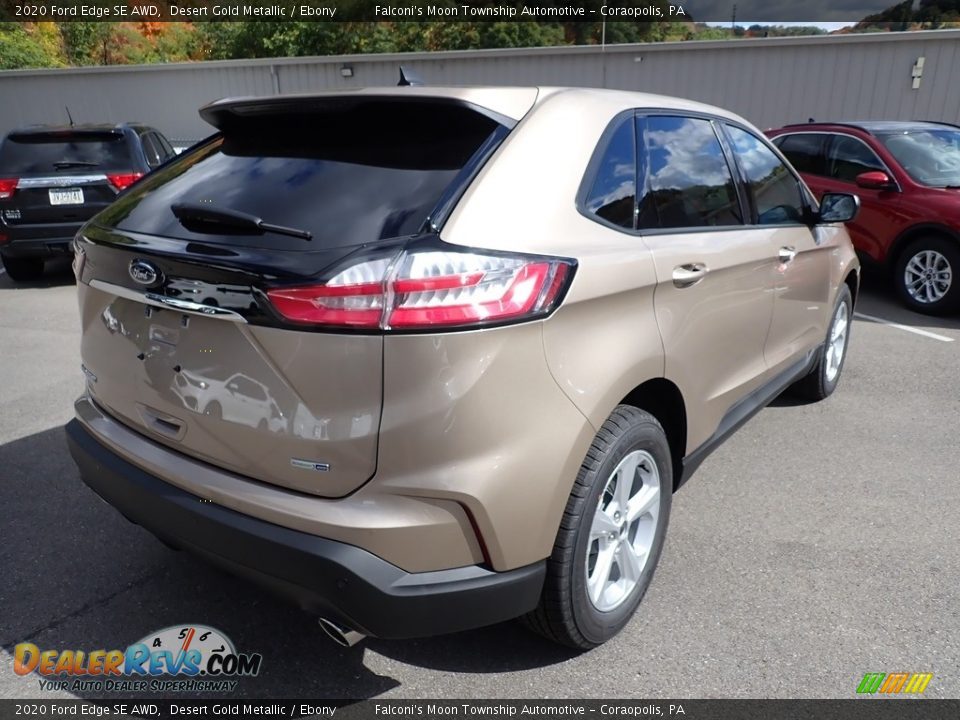 2020 Ford Edge SE AWD Desert Gold Metallic / Ebony Photo #2