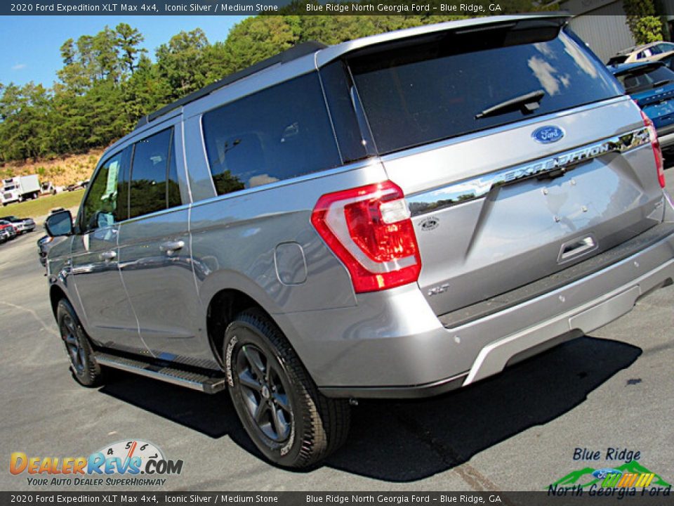 2020 Ford Expedition XLT Max 4x4 Iconic Silver / Medium Stone Photo #33