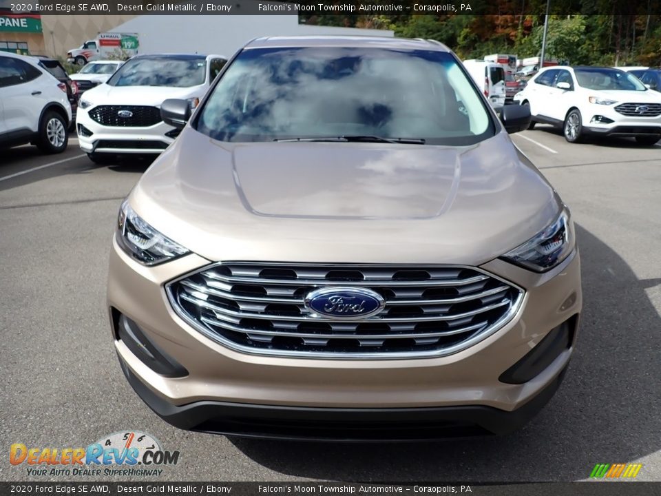 2020 Ford Edge SE AWD Desert Gold Metallic / Ebony Photo #4