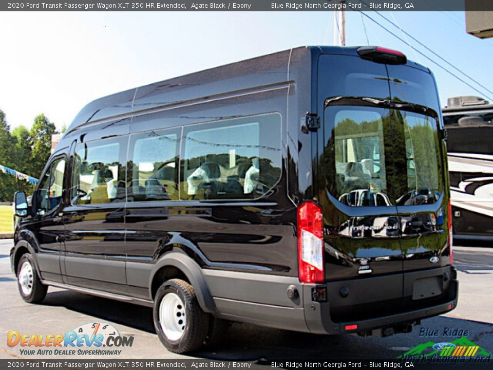 2020 Ford Transit Passenger Wagon XLT 350 HR Extended Agate Black / Ebony Photo #3