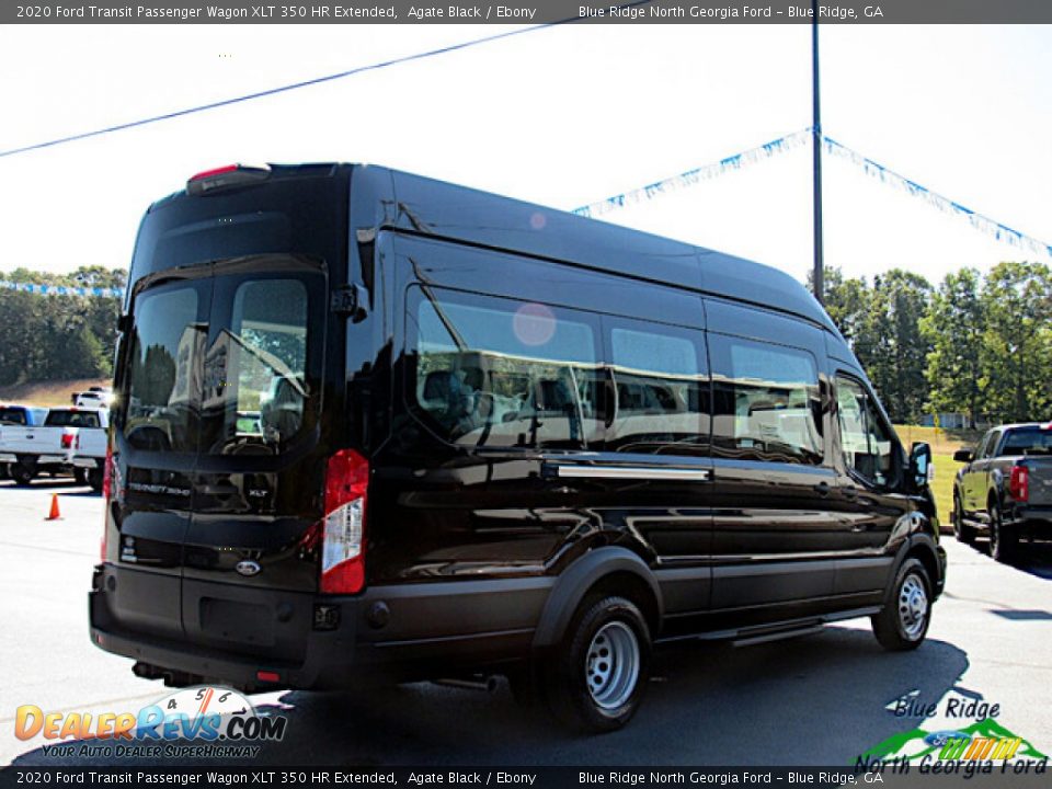 2020 Ford Transit Passenger Wagon XLT 350 HR Extended Agate Black / Ebony Photo #5