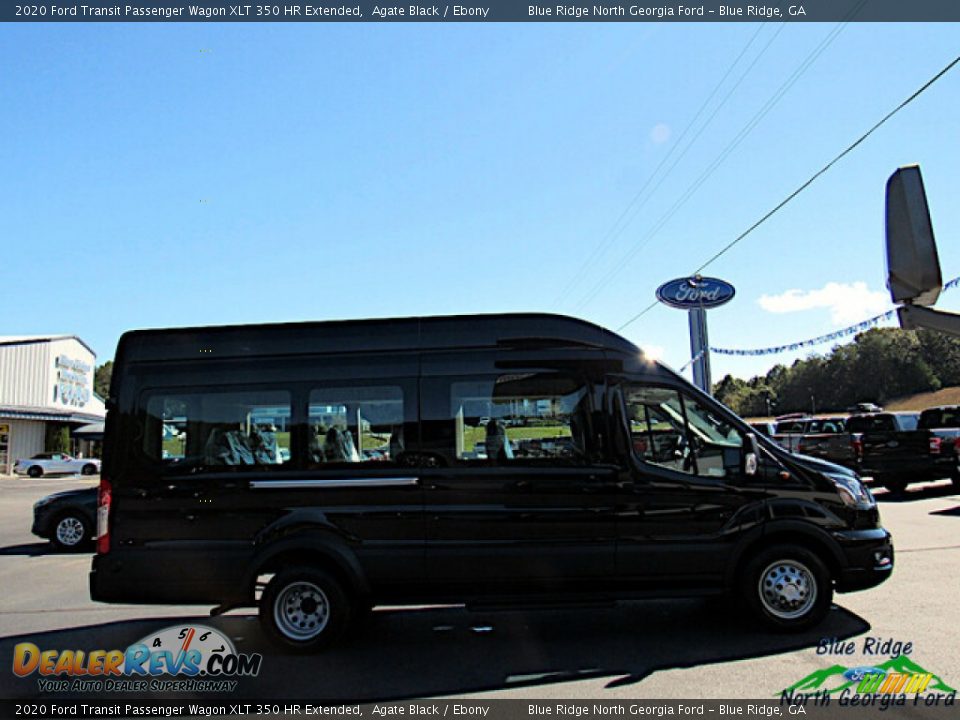 2020 Ford Transit Passenger Wagon XLT 350 HR Extended Agate Black / Ebony Photo #6