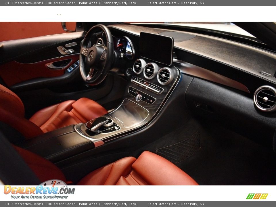 Dashboard of 2017 Mercedes-Benz C 300 4Matic Sedan Photo #13