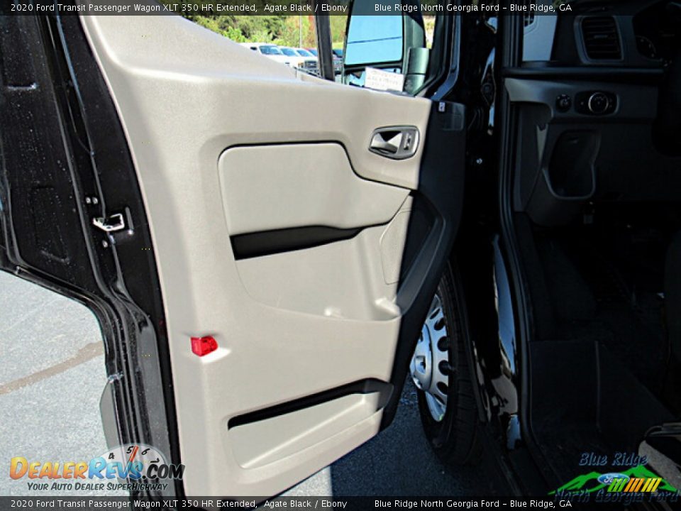 2020 Ford Transit Passenger Wagon XLT 350 HR Extended Agate Black / Ebony Photo #10