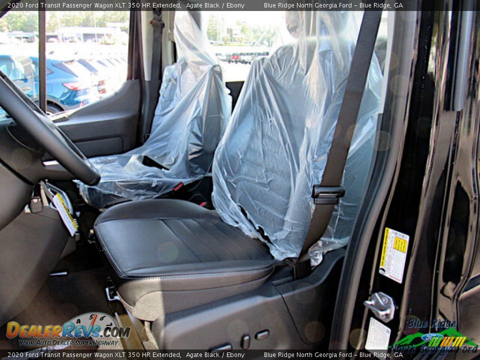 2020 Ford Transit Passenger Wagon XLT 350 HR Extended Agate Black / Ebony Photo #11