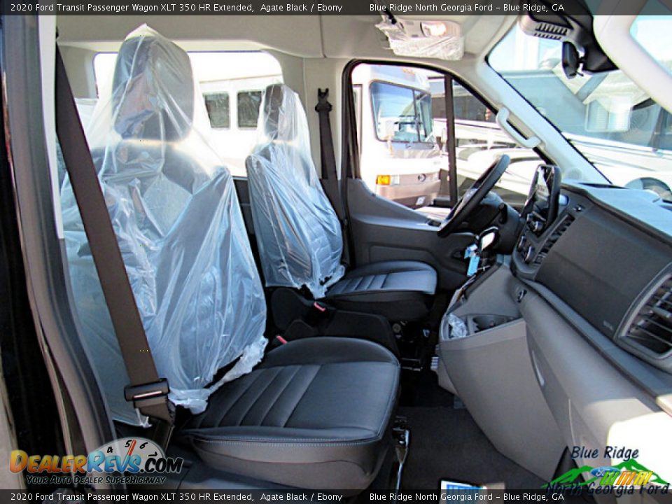 2020 Ford Transit Passenger Wagon XLT 350 HR Extended Agate Black / Ebony Photo #12