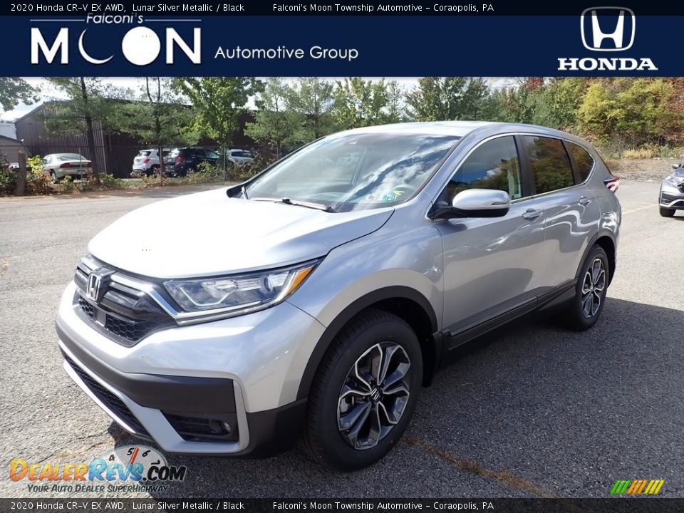 2020 Honda CR-V EX AWD Lunar Silver Metallic / Black Photo #1