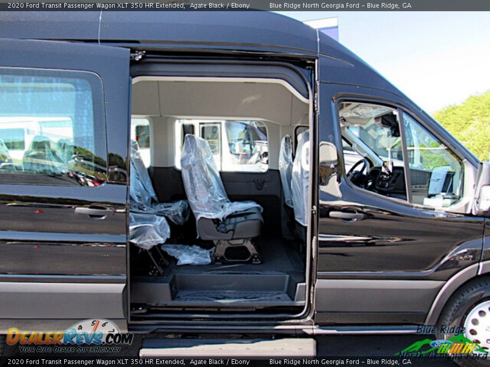 2020 Ford Transit Passenger Wagon XLT 350 HR Extended Agate Black / Ebony Photo #13