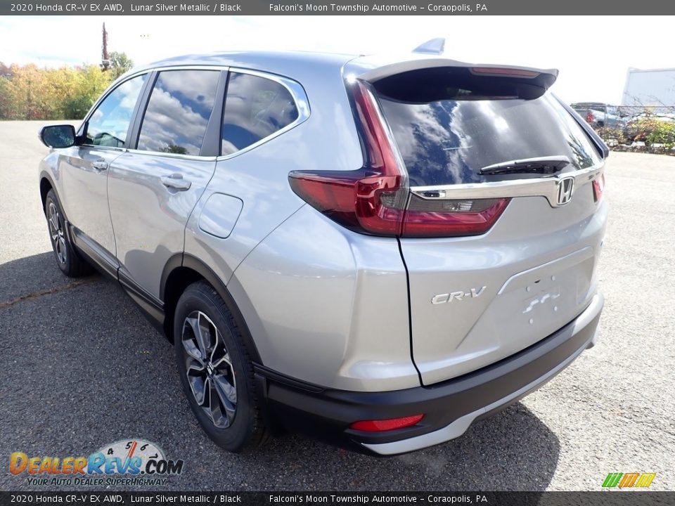 2020 Honda CR-V EX AWD Lunar Silver Metallic / Black Photo #3