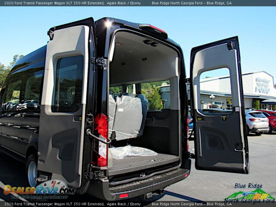2020 Ford Transit Passenger Wagon XLT 350 HR Extended Agate Black / Ebony Photo #18
