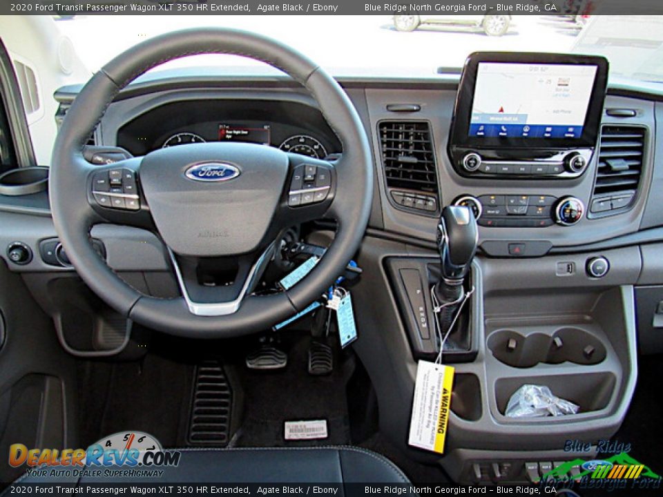 2020 Ford Transit Passenger Wagon XLT 350 HR Extended Agate Black / Ebony Photo #21