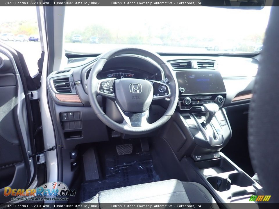2020 Honda CR-V EX AWD Lunar Silver Metallic / Black Photo #12