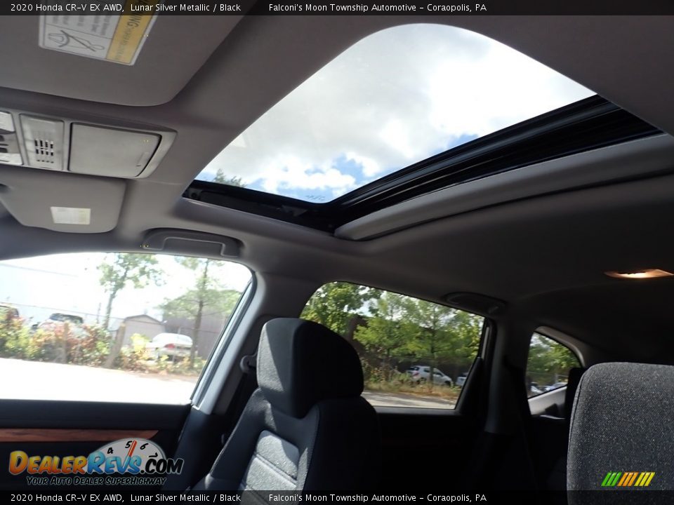 2020 Honda CR-V EX AWD Lunar Silver Metallic / Black Photo #13