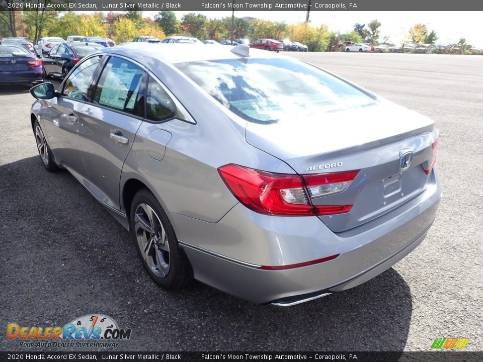 2020 Honda Accord EX Sedan Lunar Silver Metallic / Black Photo #3