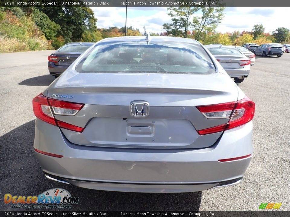 2020 Honda Accord EX Sedan Lunar Silver Metallic / Black Photo #4