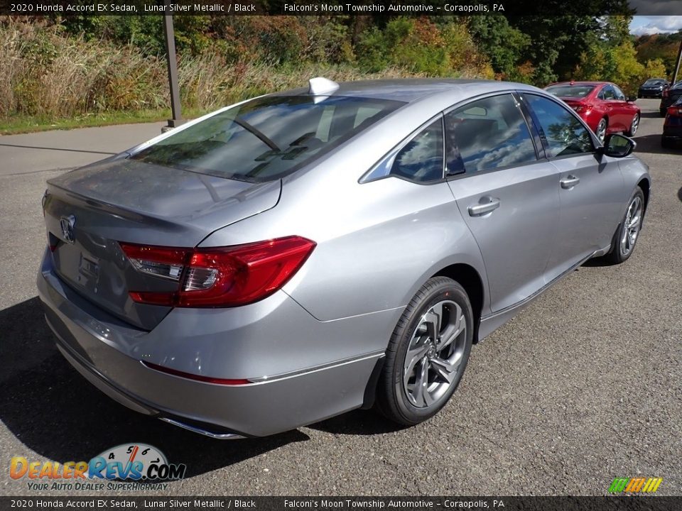 2020 Honda Accord EX Sedan Lunar Silver Metallic / Black Photo #5