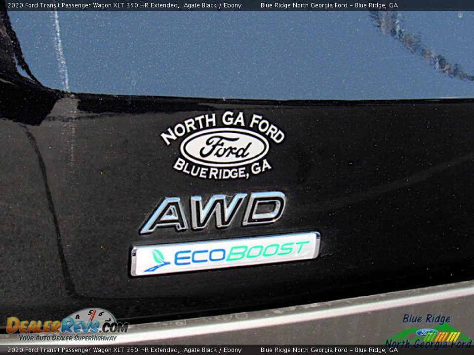 2020 Ford Transit Passenger Wagon XLT 350 HR Extended Agate Black / Ebony Photo #36