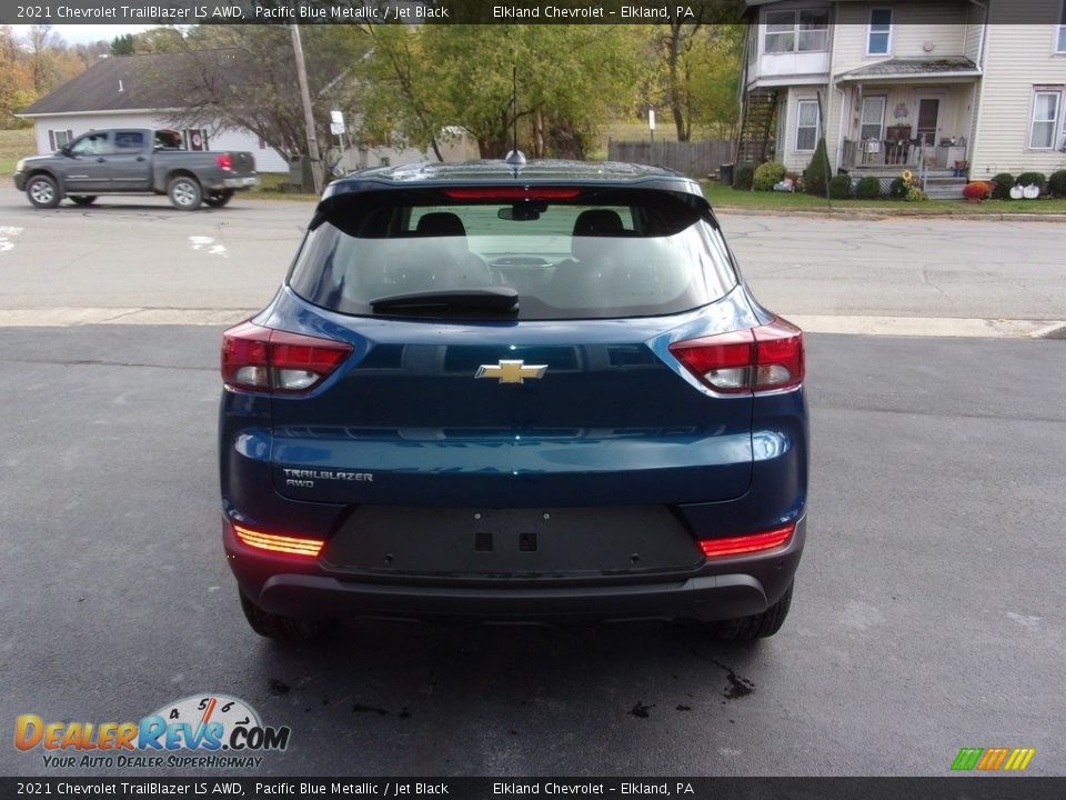 2021 Chevrolet TrailBlazer LS AWD Pacific Blue Metallic / Jet Black Photo #5