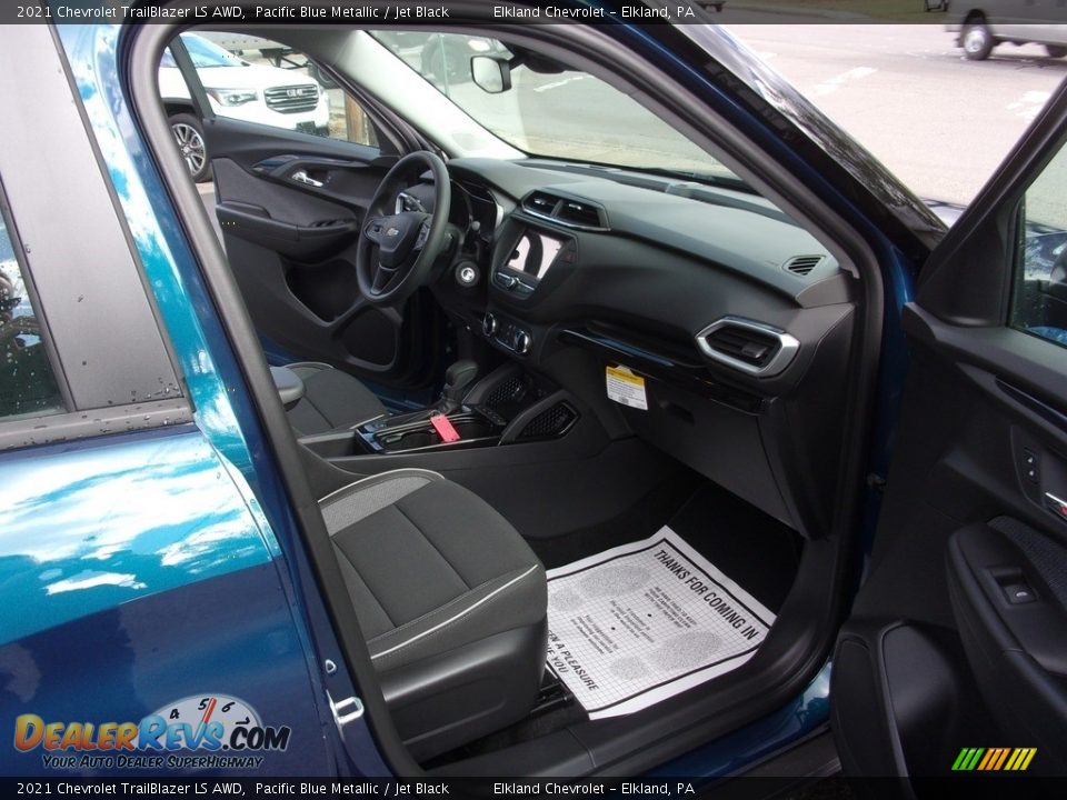 2021 Chevrolet TrailBlazer LS AWD Pacific Blue Metallic / Jet Black Photo #12