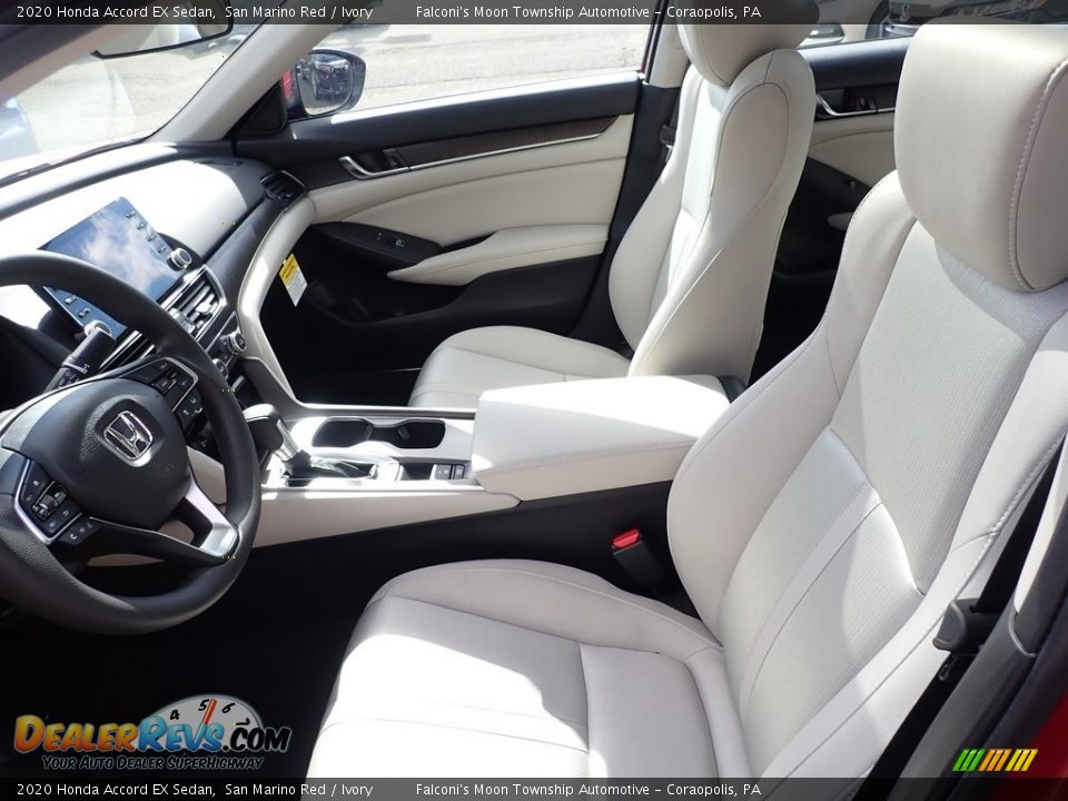 Front Seat of 2020 Honda Accord EX Sedan Photo #7