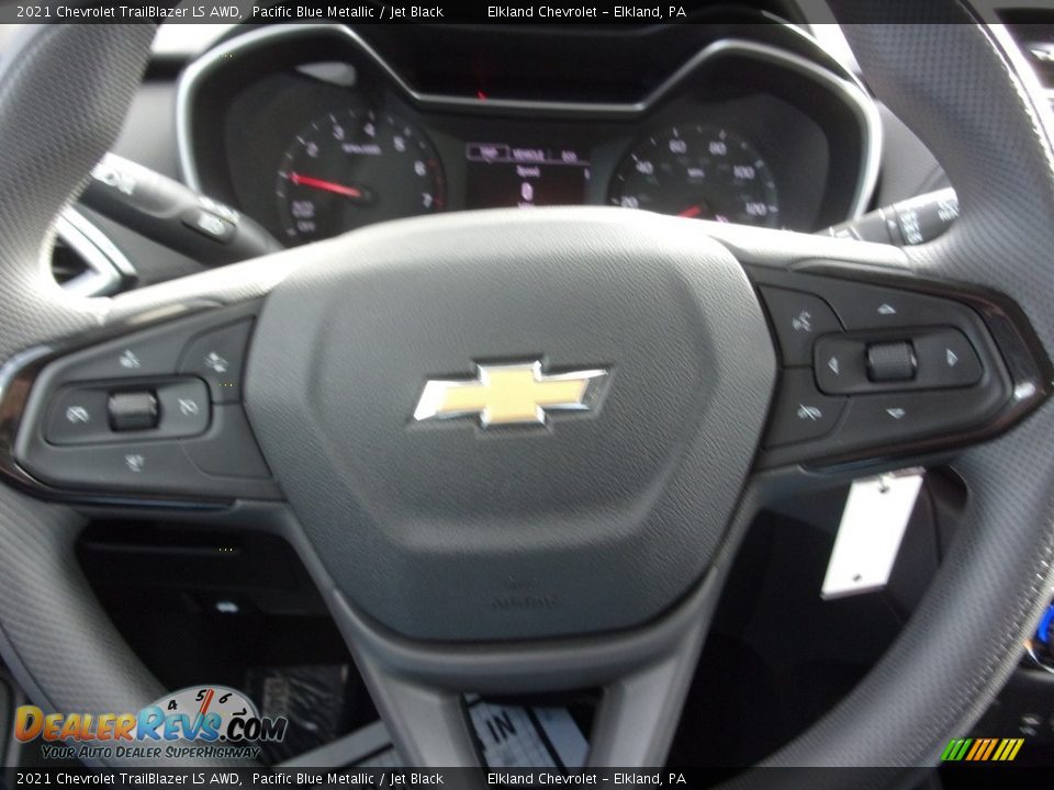 2021 Chevrolet TrailBlazer LS AWD Pacific Blue Metallic / Jet Black Photo #19