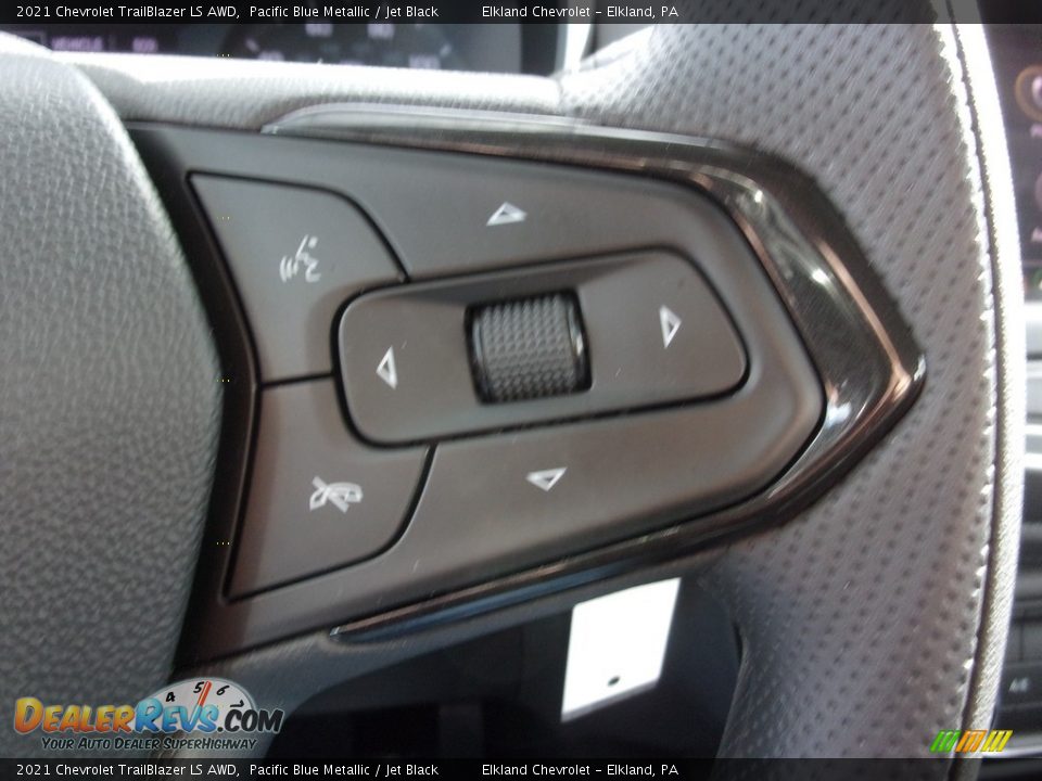 2021 Chevrolet TrailBlazer LS AWD Pacific Blue Metallic / Jet Black Photo #20