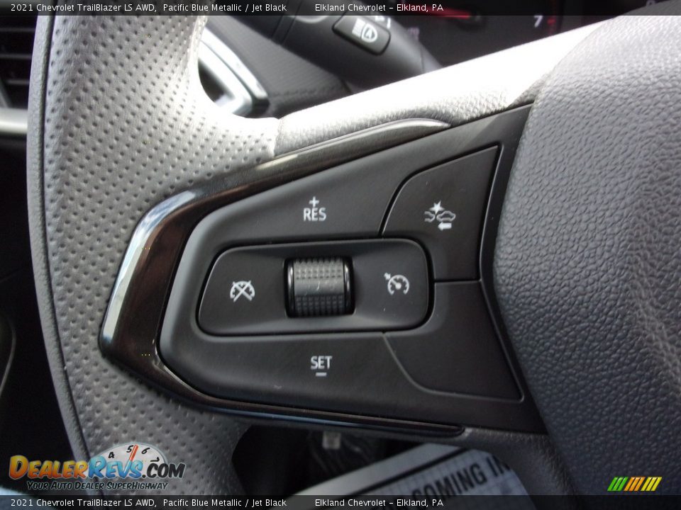 2021 Chevrolet TrailBlazer LS AWD Pacific Blue Metallic / Jet Black Photo #21
