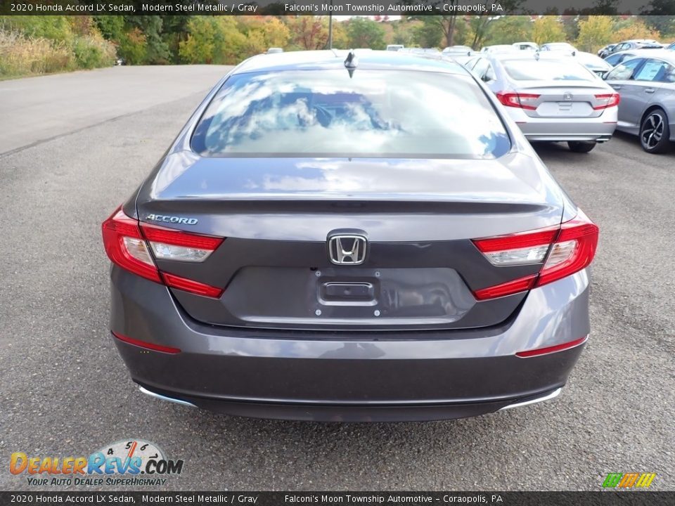 2020 Honda Accord LX Sedan Modern Steel Metallic / Gray Photo #3