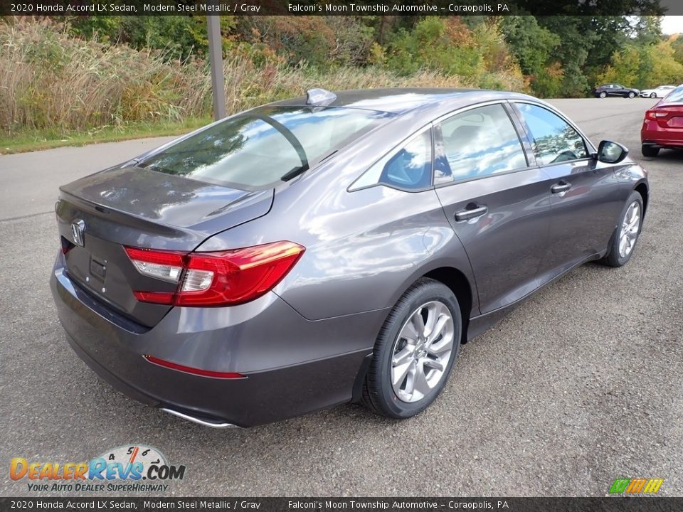 2020 Honda Accord LX Sedan Modern Steel Metallic / Gray Photo #4