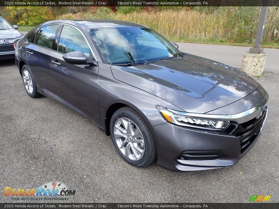 2020 Honda Accord LX Sedan Modern Steel Metallic / Gray Photo #5