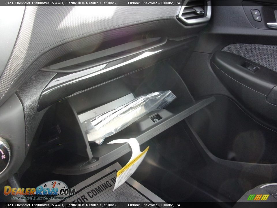 2021 Chevrolet TrailBlazer LS AWD Pacific Blue Metallic / Jet Black Photo #30