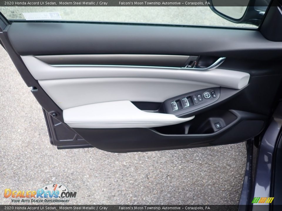 2020 Honda Accord LX Sedan Modern Steel Metallic / Gray Photo #11
