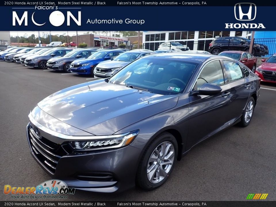 2020 Honda Accord LX Sedan Modern Steel Metallic / Black Photo #1