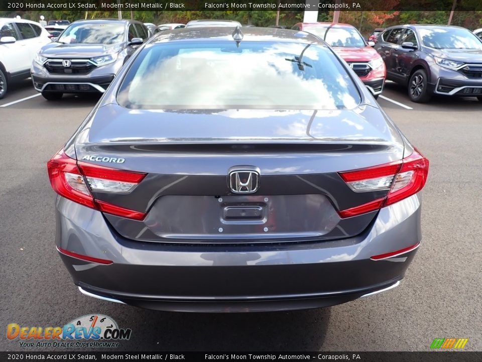 2020 Honda Accord LX Sedan Modern Steel Metallic / Black Photo #5