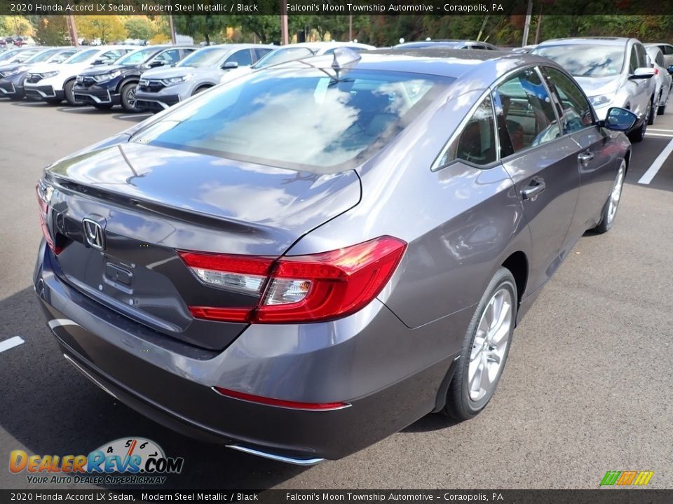 2020 Honda Accord LX Sedan Modern Steel Metallic / Black Photo #6