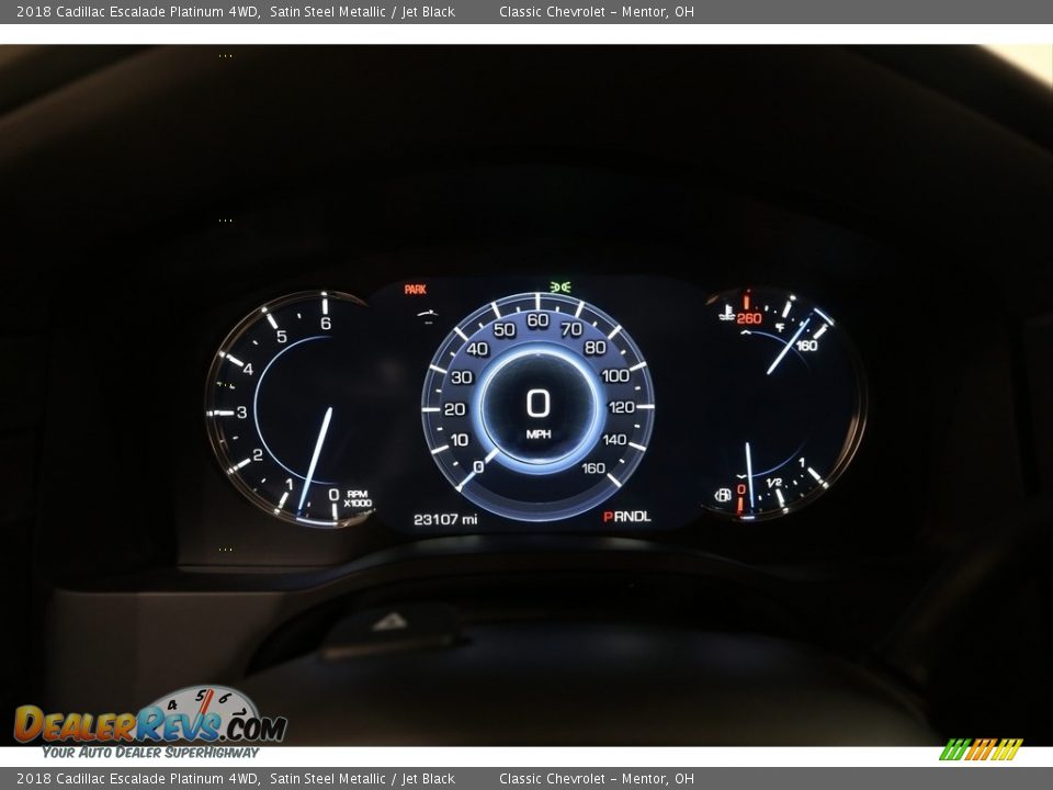 2018 Cadillac Escalade Platinum 4WD Gauges Photo #13