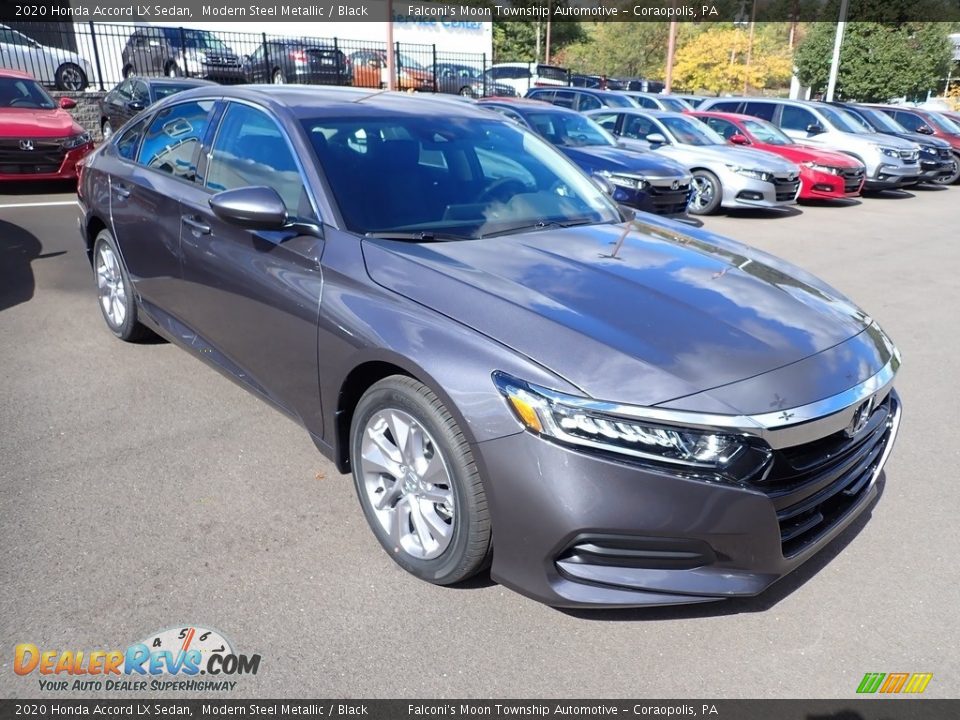 Front 3/4 View of 2020 Honda Accord LX Sedan Photo #8