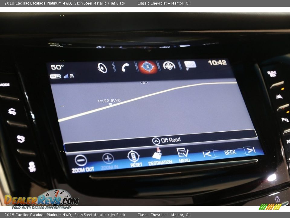 Navigation of 2018 Cadillac Escalade Platinum 4WD Photo #20