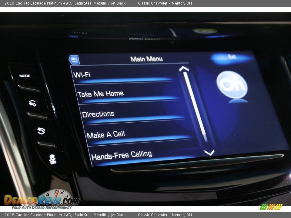 Controls of 2018 Cadillac Escalade Platinum 4WD Photo #26