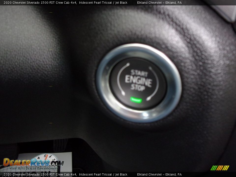 2020 Chevrolet Silverado 1500 RST Crew Cab 4x4 Iridescent Pearl Tricoat / Jet Black Photo #27