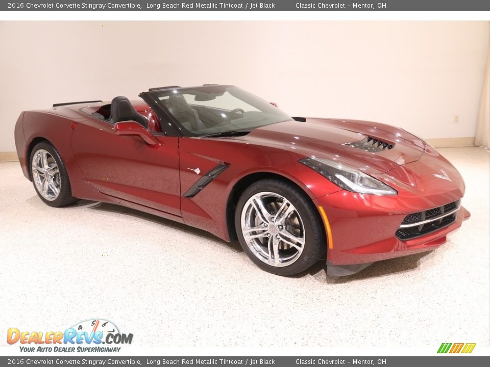 2016 Chevrolet Corvette Stingray Convertible Long Beach Red Metallic Tintcoat / Jet Black Photo #1